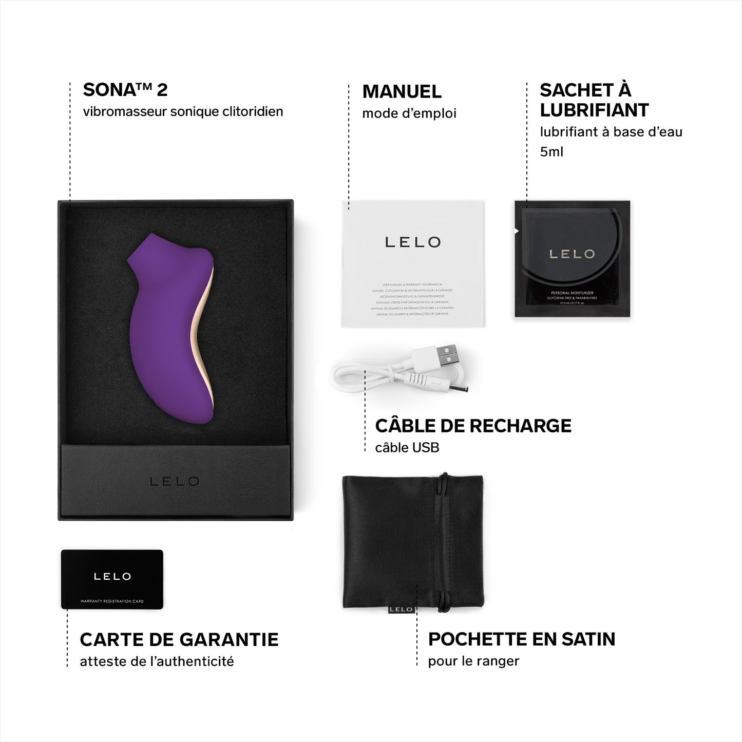 SONA 2 DE Lelo - Purple