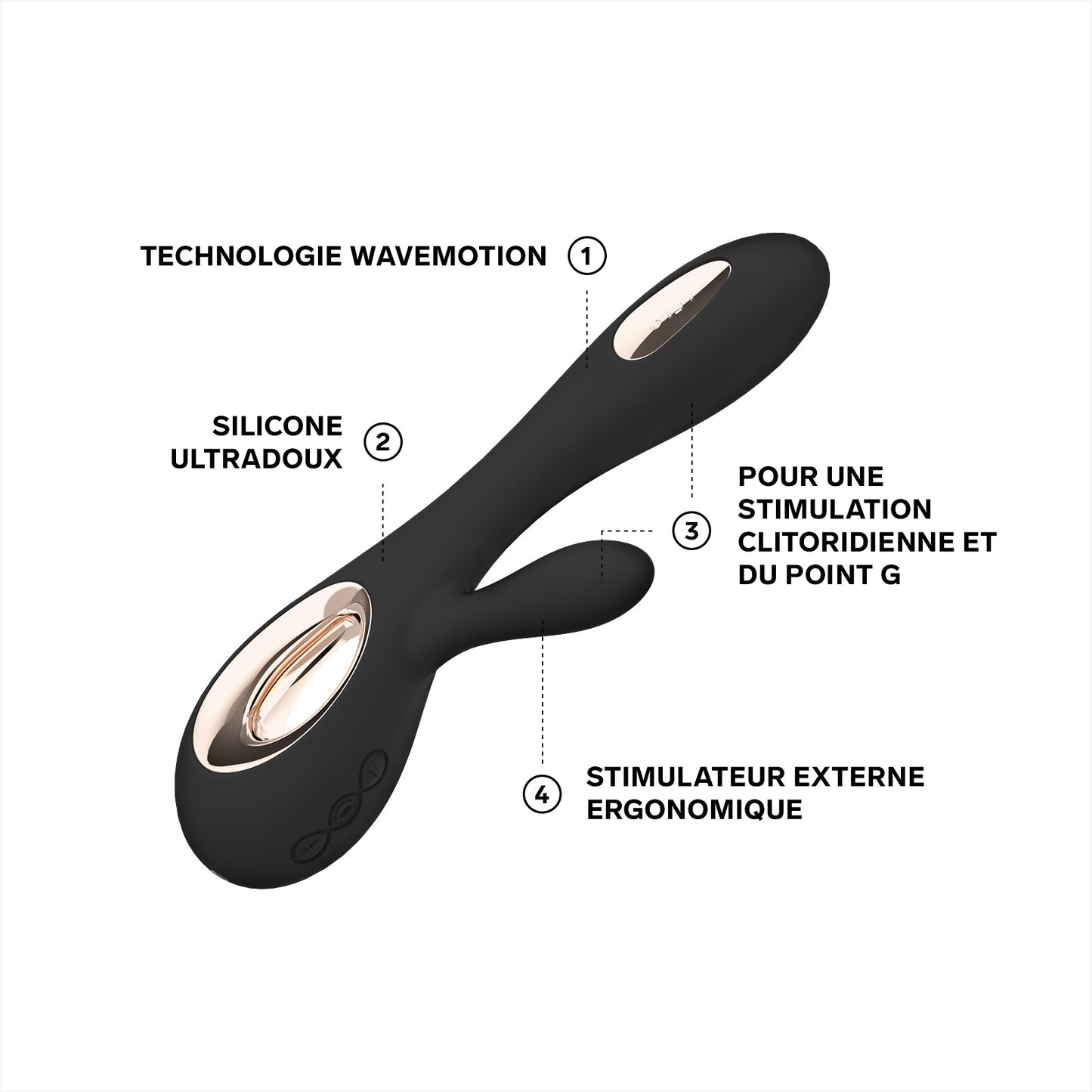 Soraya Wave of Lelo - Black