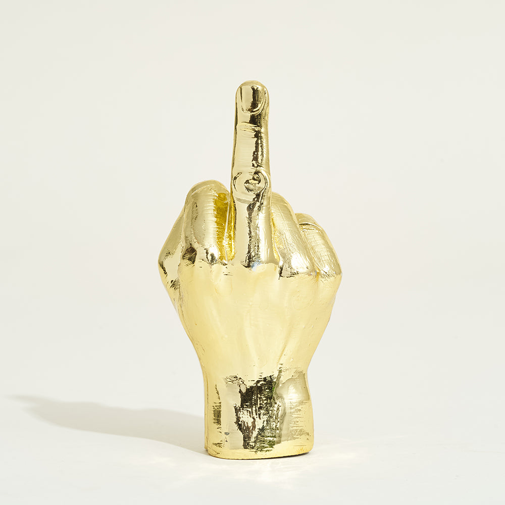 Porte photo magnétique fuck - Or