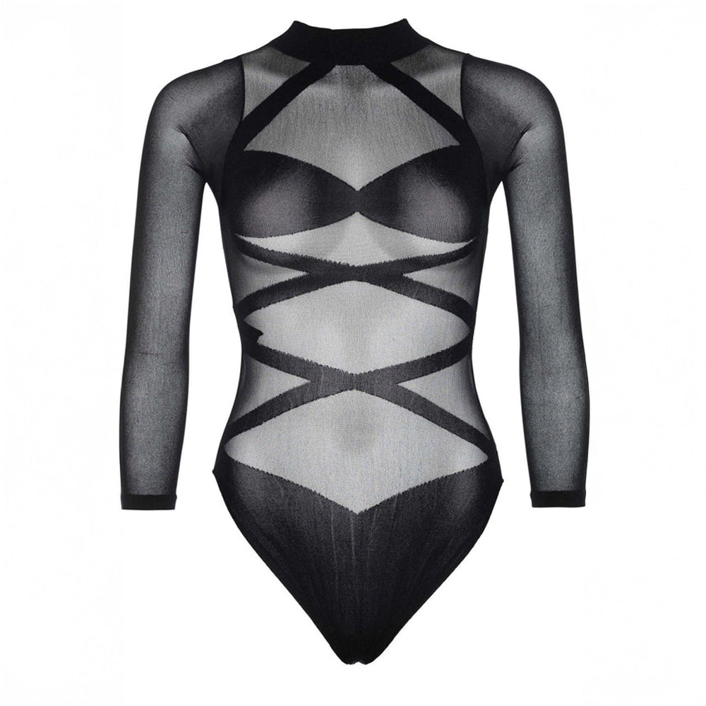 Criss long sleeve bodysuit
Cross