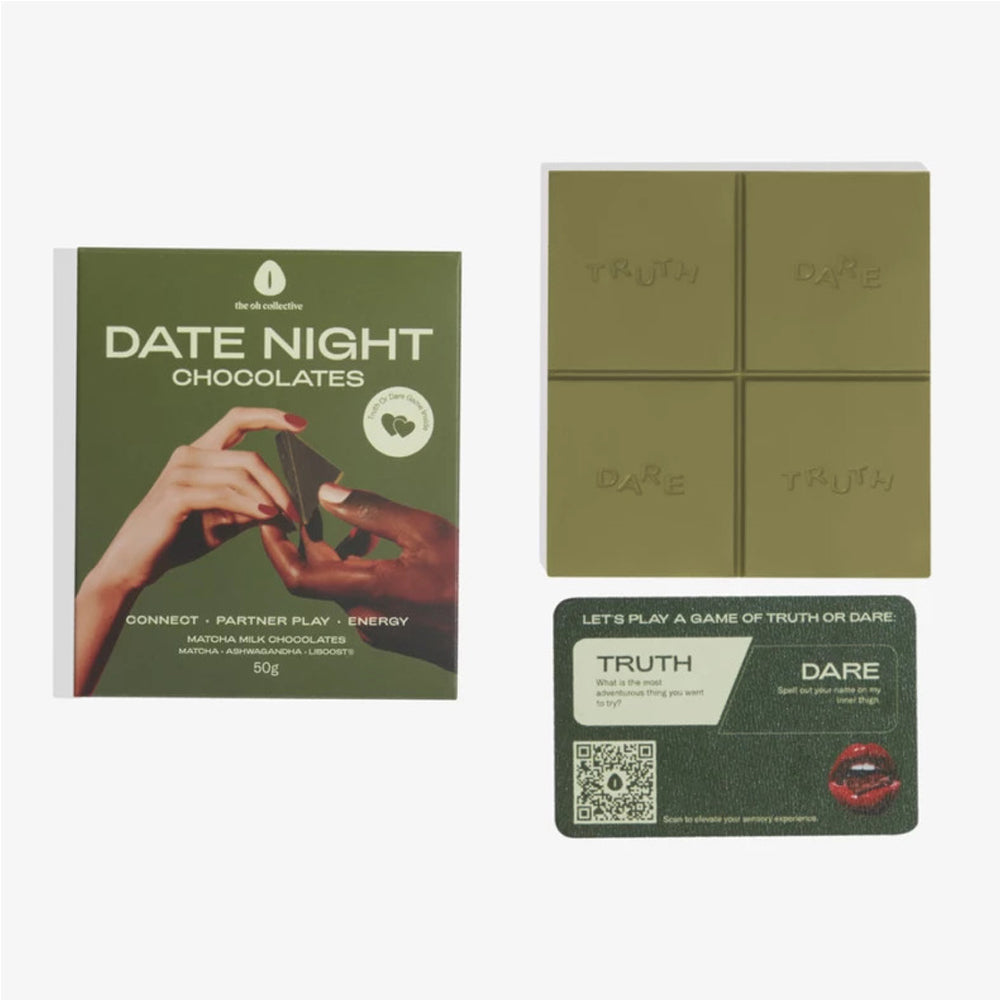 Date night chocolate Fraise et Matcha