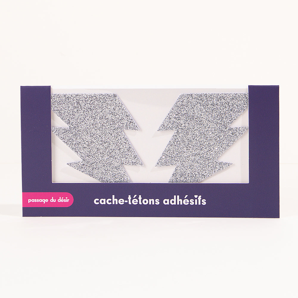 Cache-tétons Passage du Désir - Éclairs strass