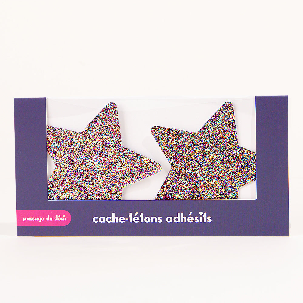 Cache-tétons Passage du Désir - Étoiles strass