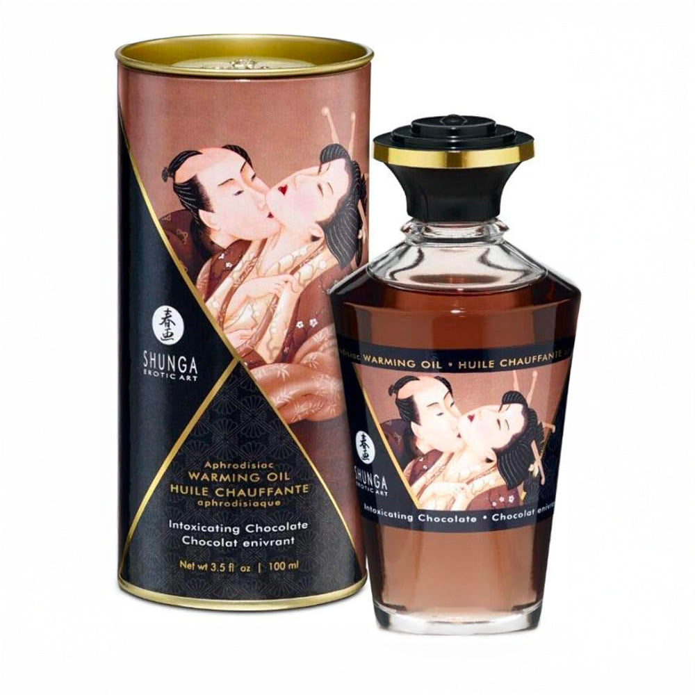 Huile chauffante aphrodisiaque - Chocolat