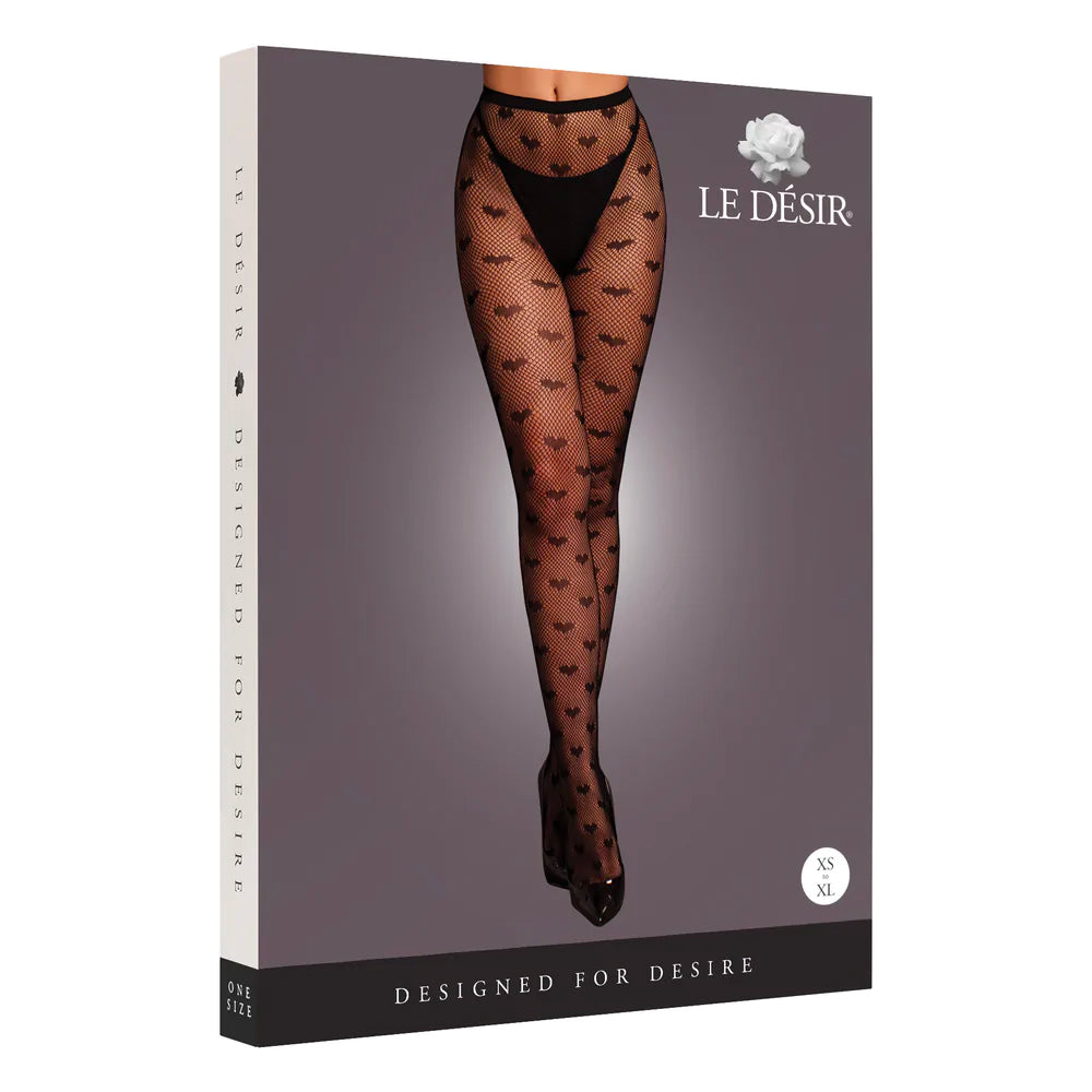 Le Désir heart pattern tights