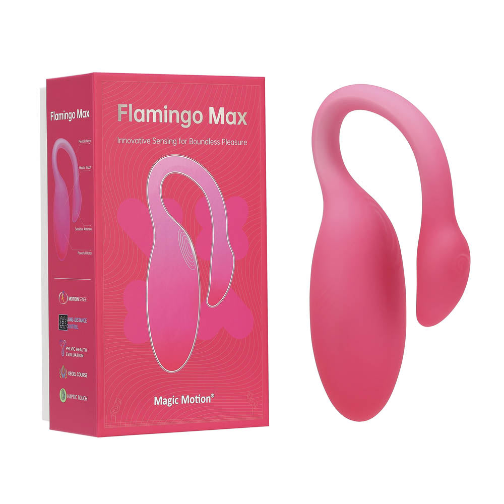 Œuf vibrant connecté Flamingo Max - Rose