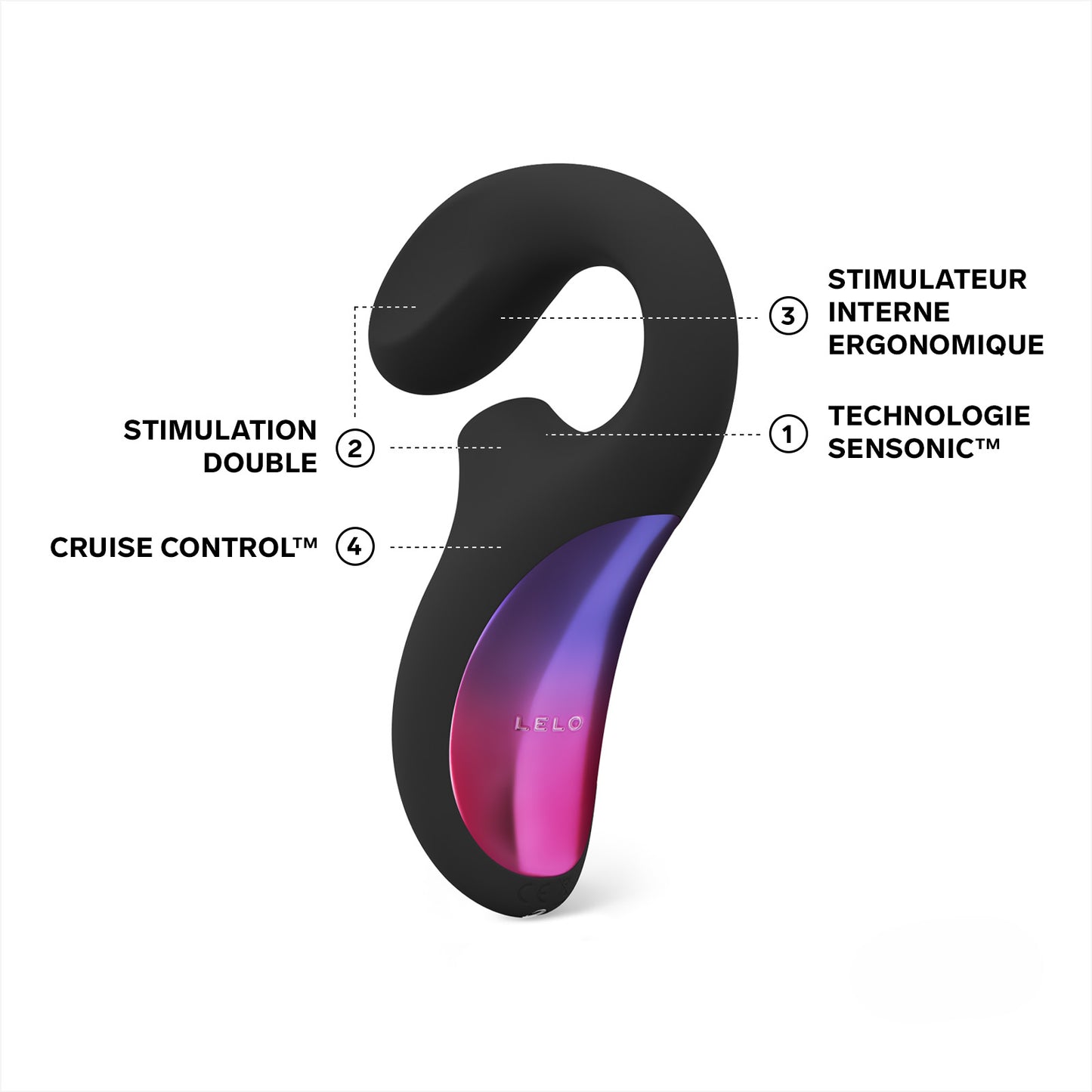 Enigma Cruise de Lelo - Noir
