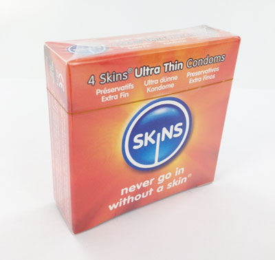 Préservatifs Skins x4 - Extra fins