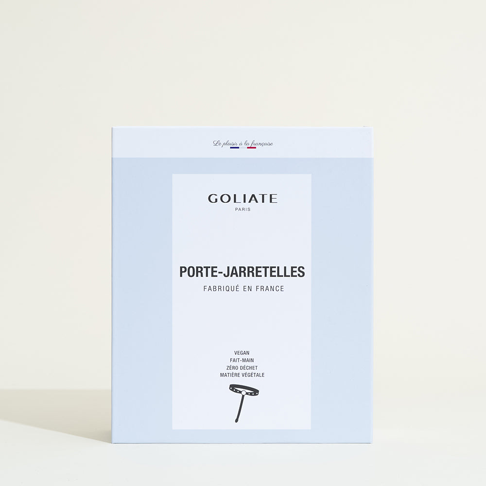 Porte-jarretelles cuir vegan Goliate