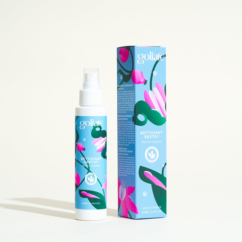 Organic disinfectant cleaner for sex toys