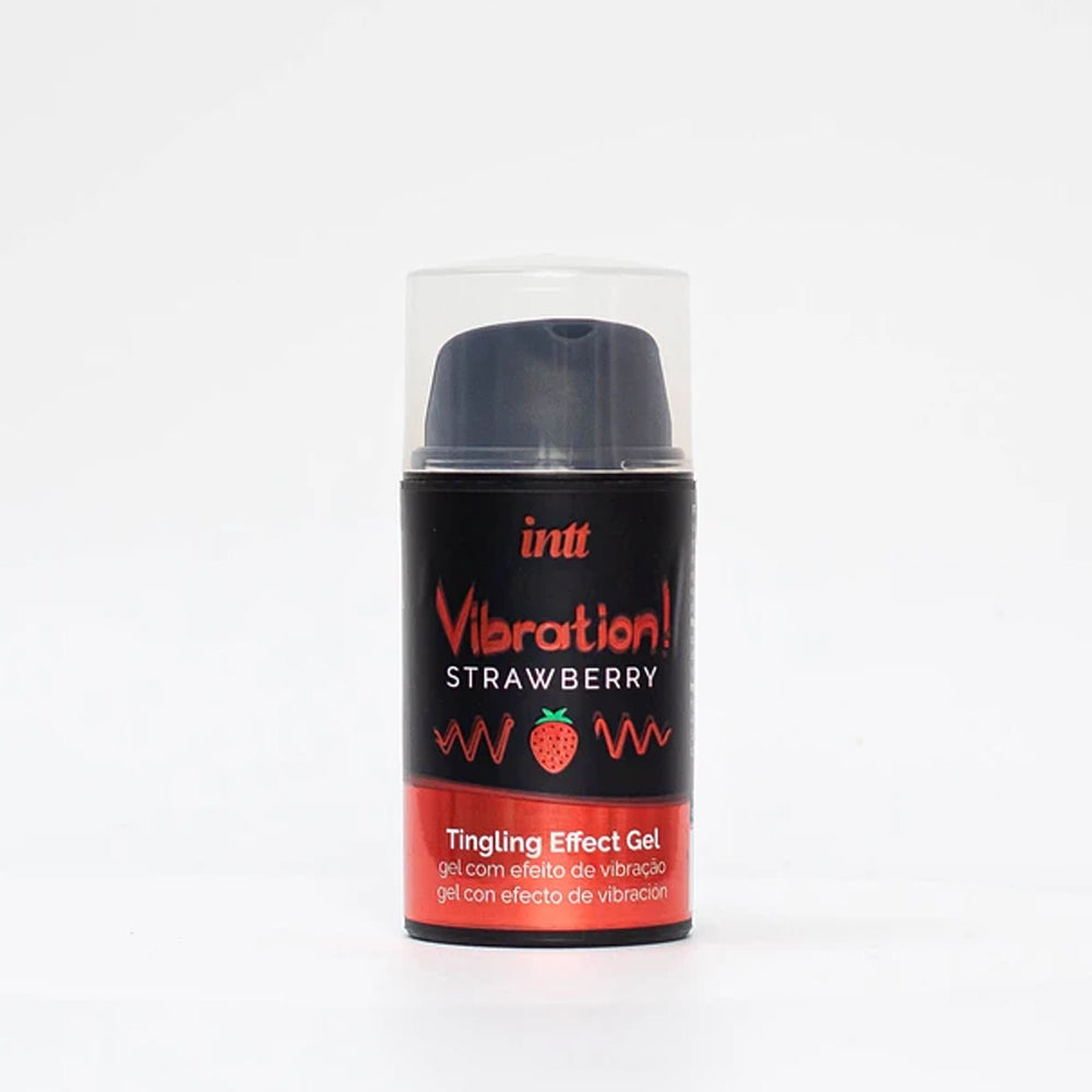 Gel Vibrating vegan - Strawberry