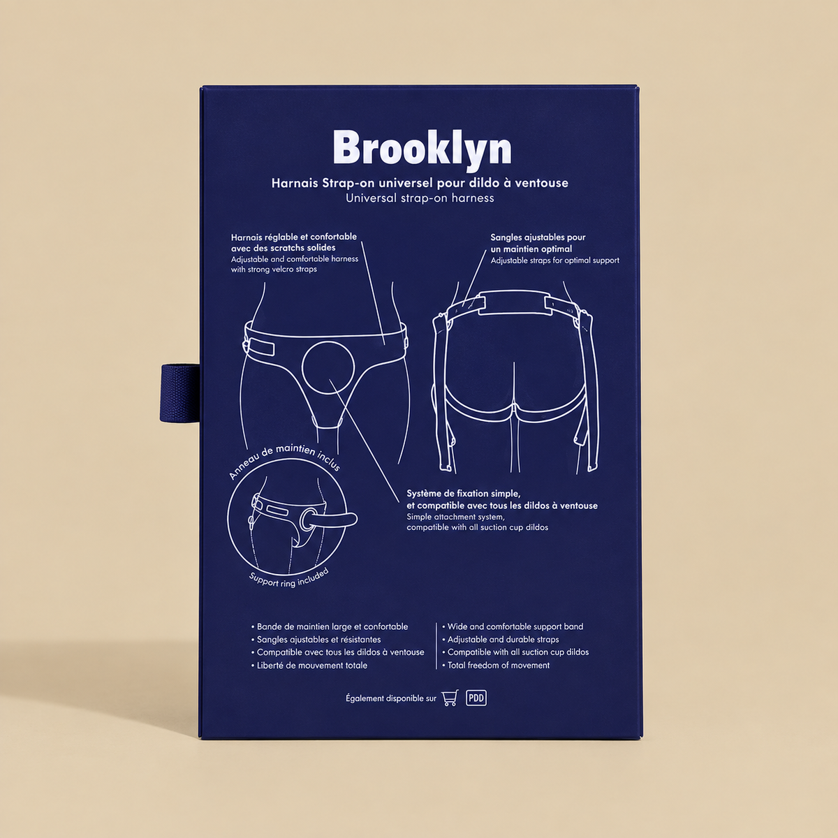 Universeel strap-onharnas Brooklyn