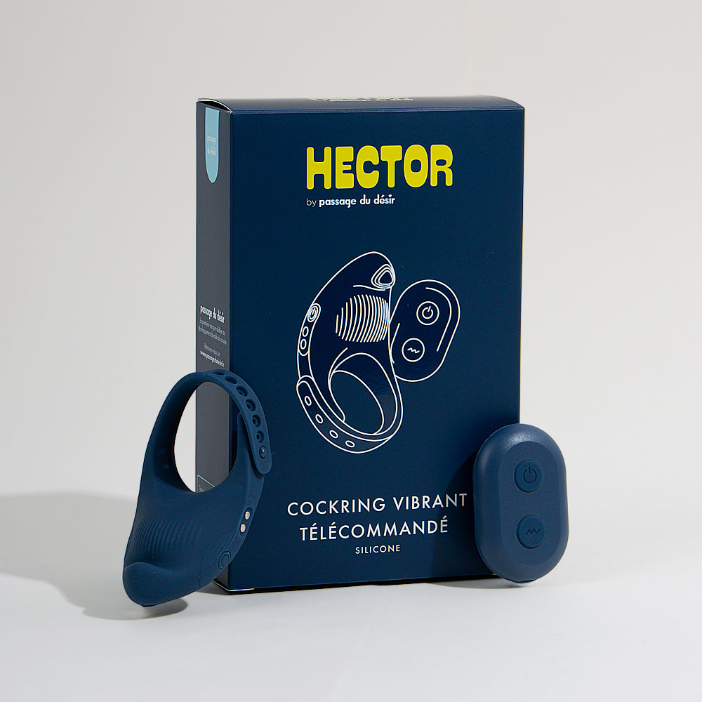 Cock ring Vibrating remote controlled Hector