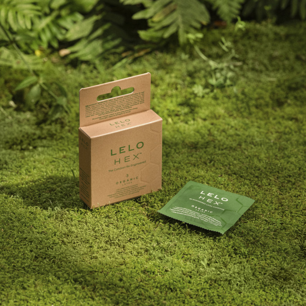 Préservatifs Bio LELO Hex Organic - Par 3