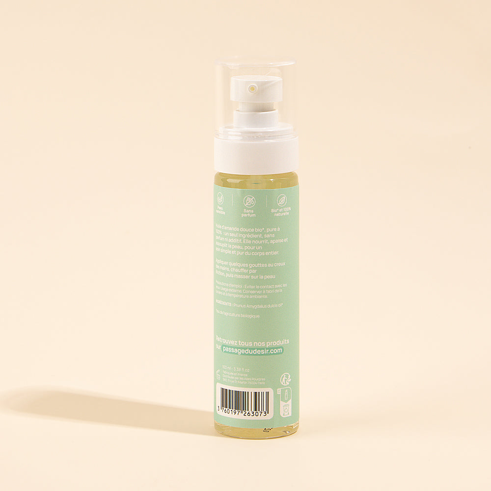 Massageolie zoete amandel Bio Love&Care