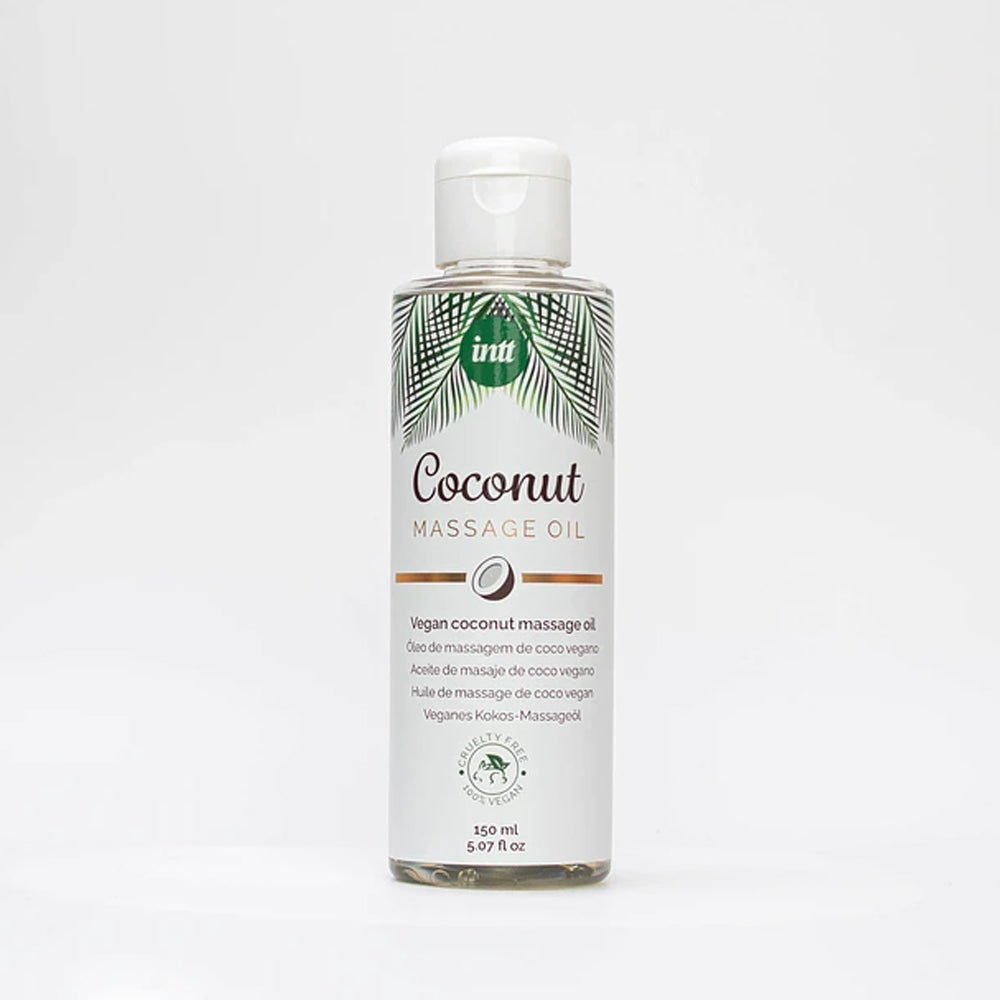 Vegan coconut massage oil