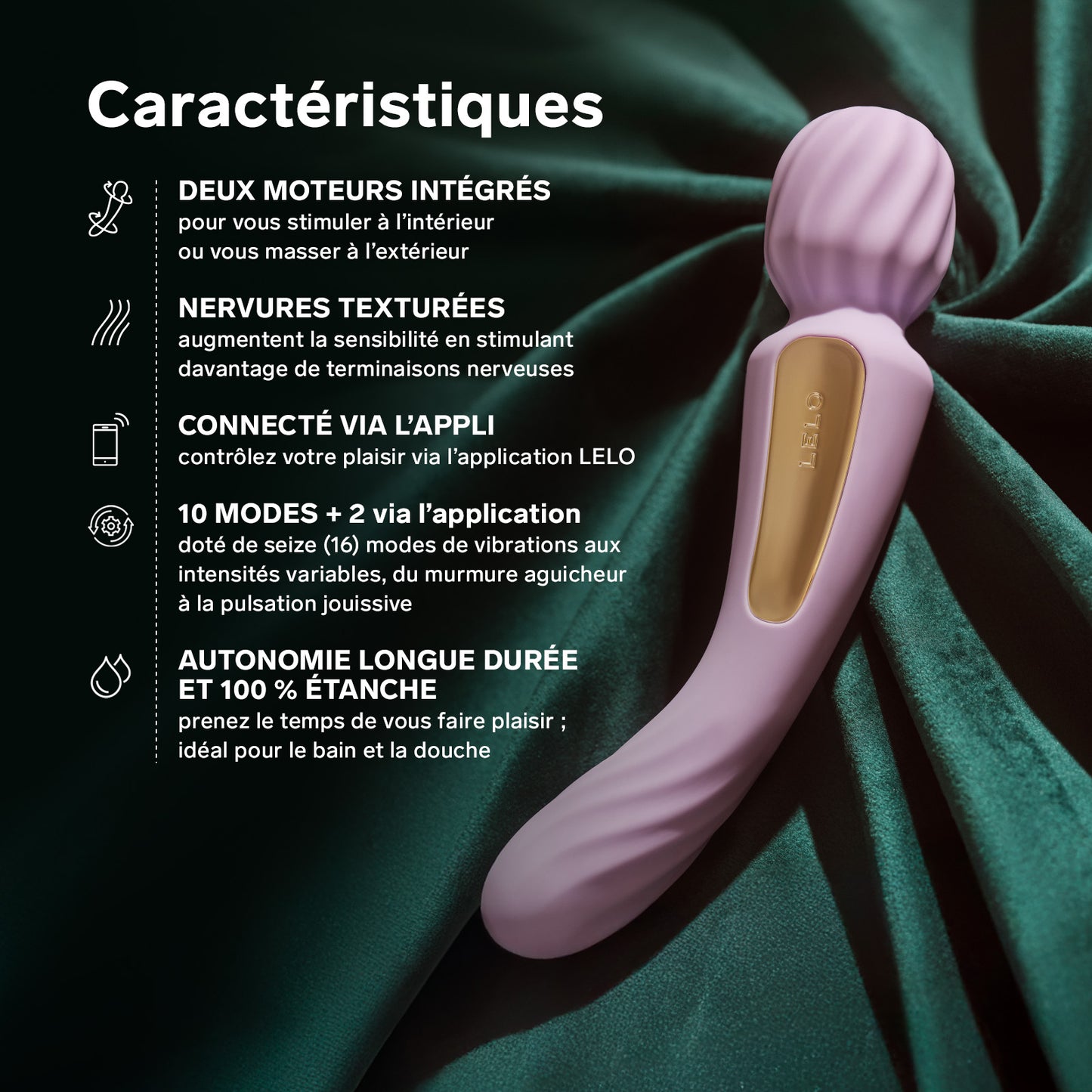 Wand Switch 2-in-1 by Lelo - Blue