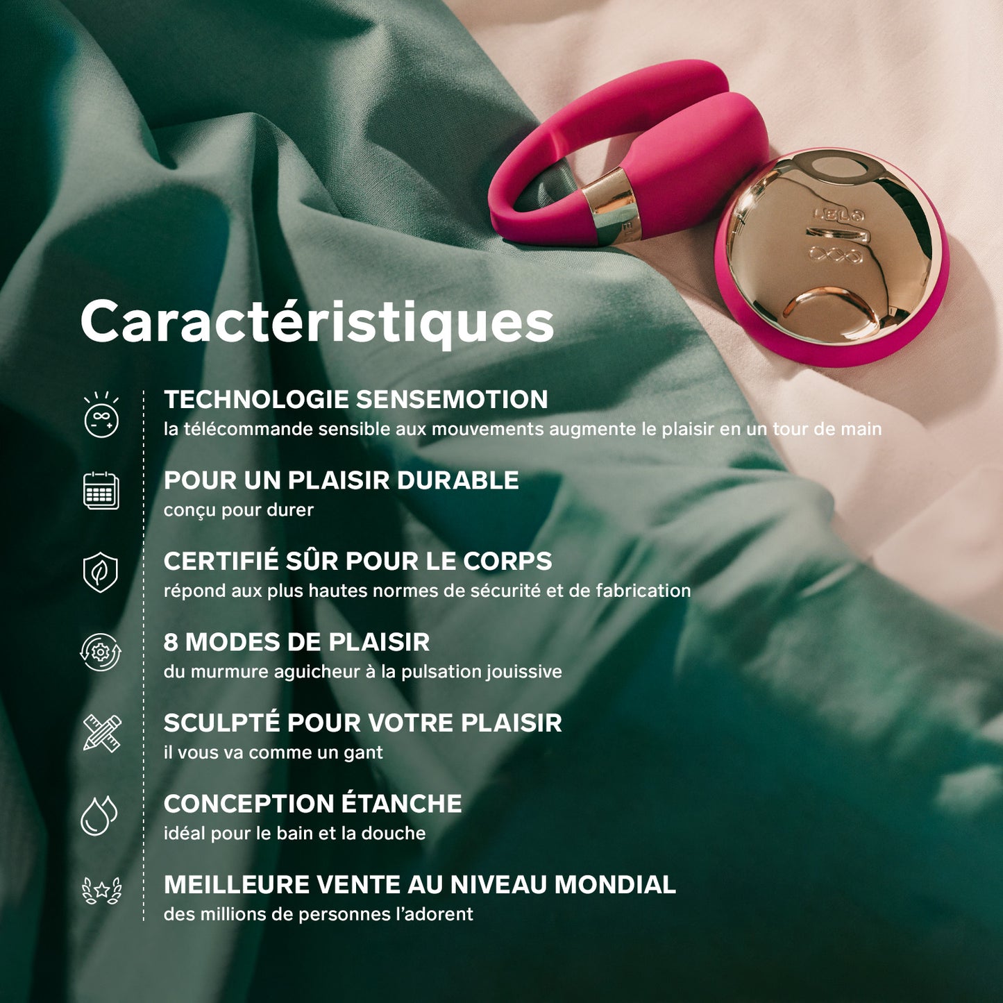 Vibro Tiani 3 de Lelo - Violet