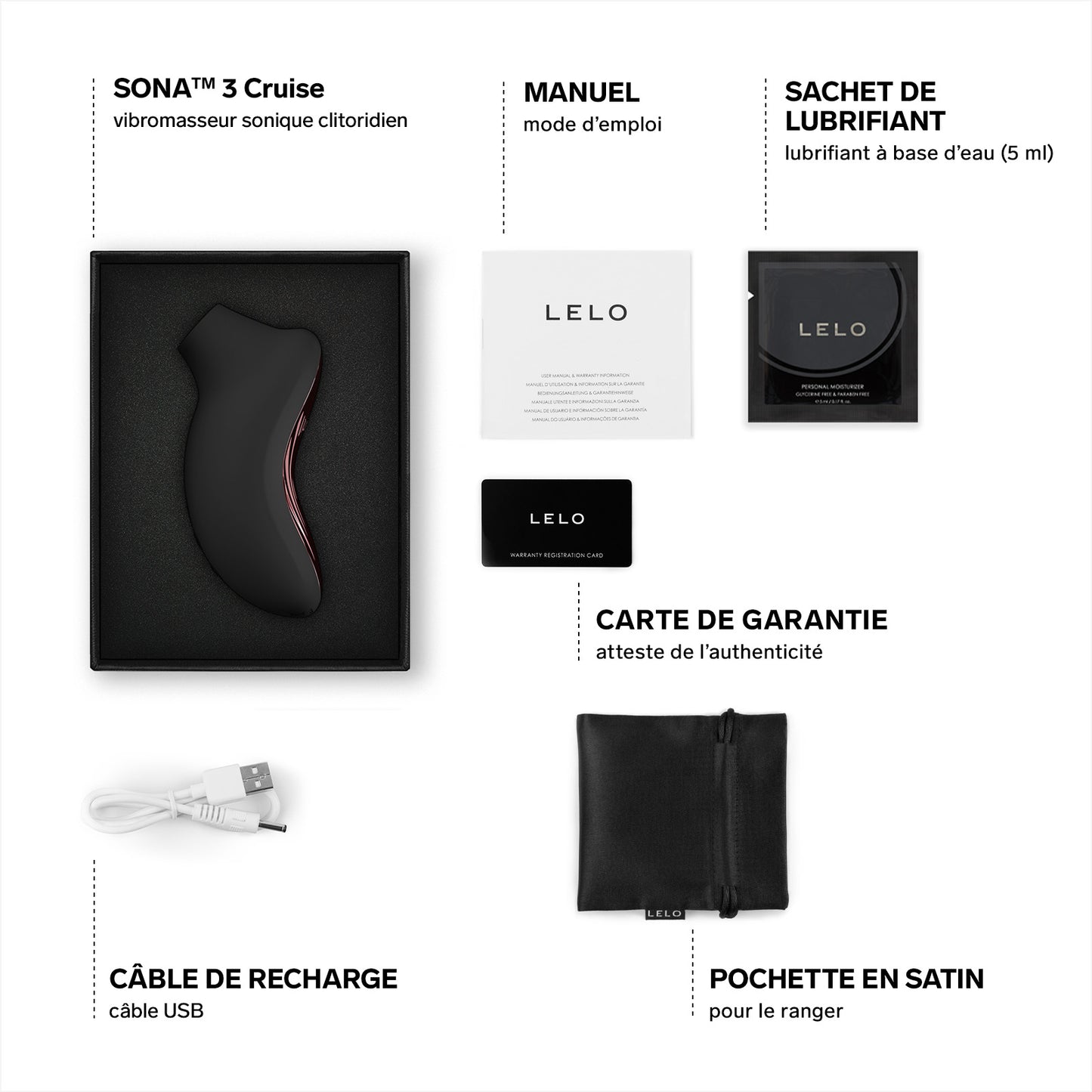 Sona 3 Cruise Lelo - Black