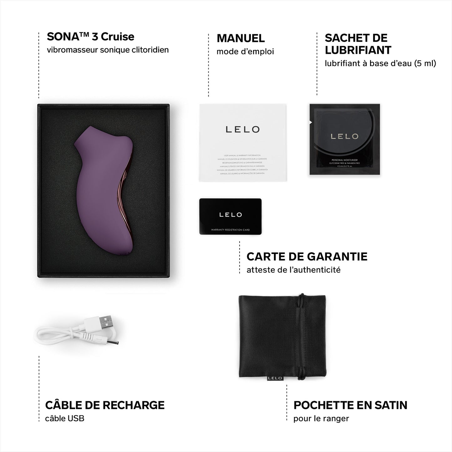 Sona 3 Cruise Lelo - Purple