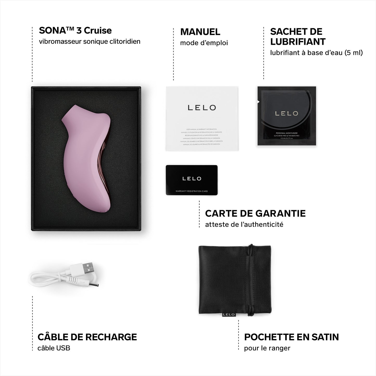 Sona 3 Cruise Lelo - Pink