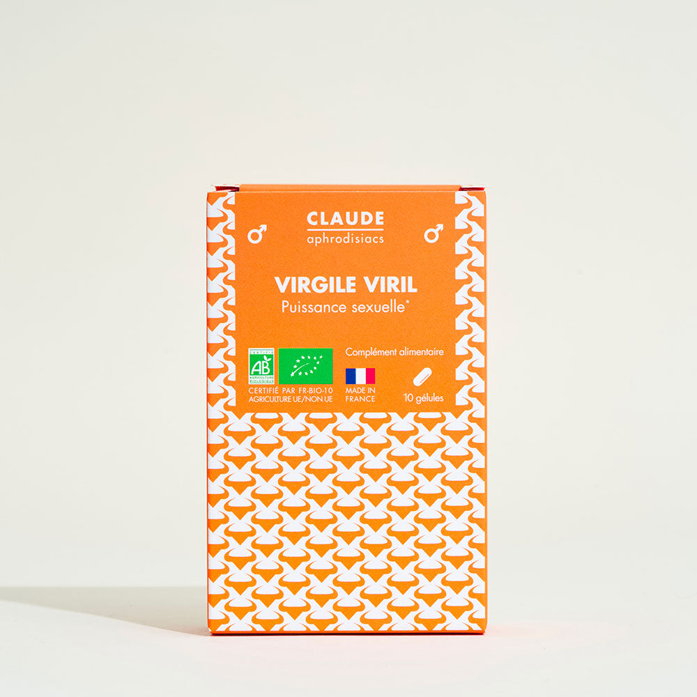 Cure provocateur d'érection 100% bio Virgile Viril - 10 gélules
