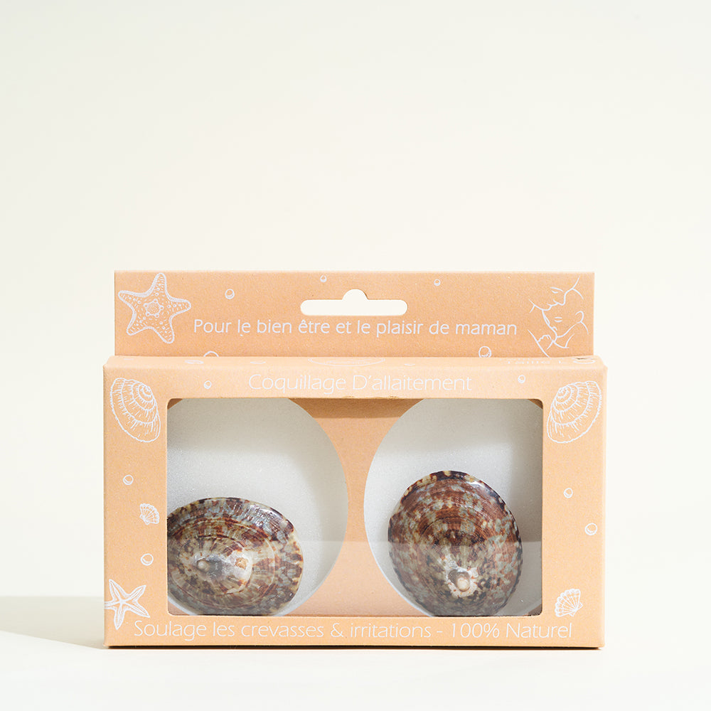 Pair of nursing shells