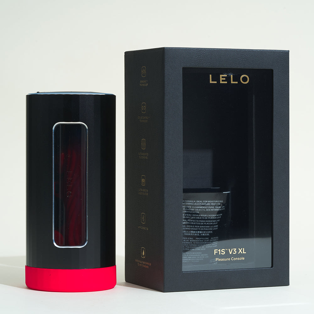 F1S V3 of Lelo Masturbator controlled by AI - Red