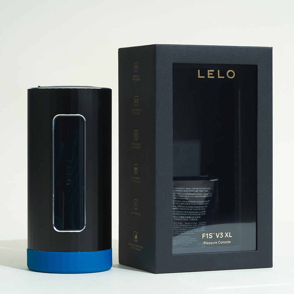 F1S V3 of Lelo Masturbator controlled by AI - Blue