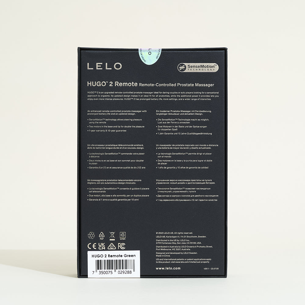 Hugo 2 Remote de Lelo - Vert