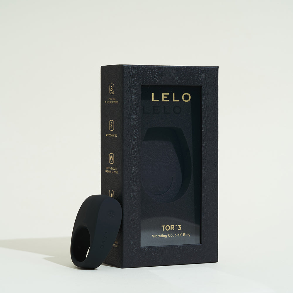 TOR 3 cockring vibrant de Lelo - Noir