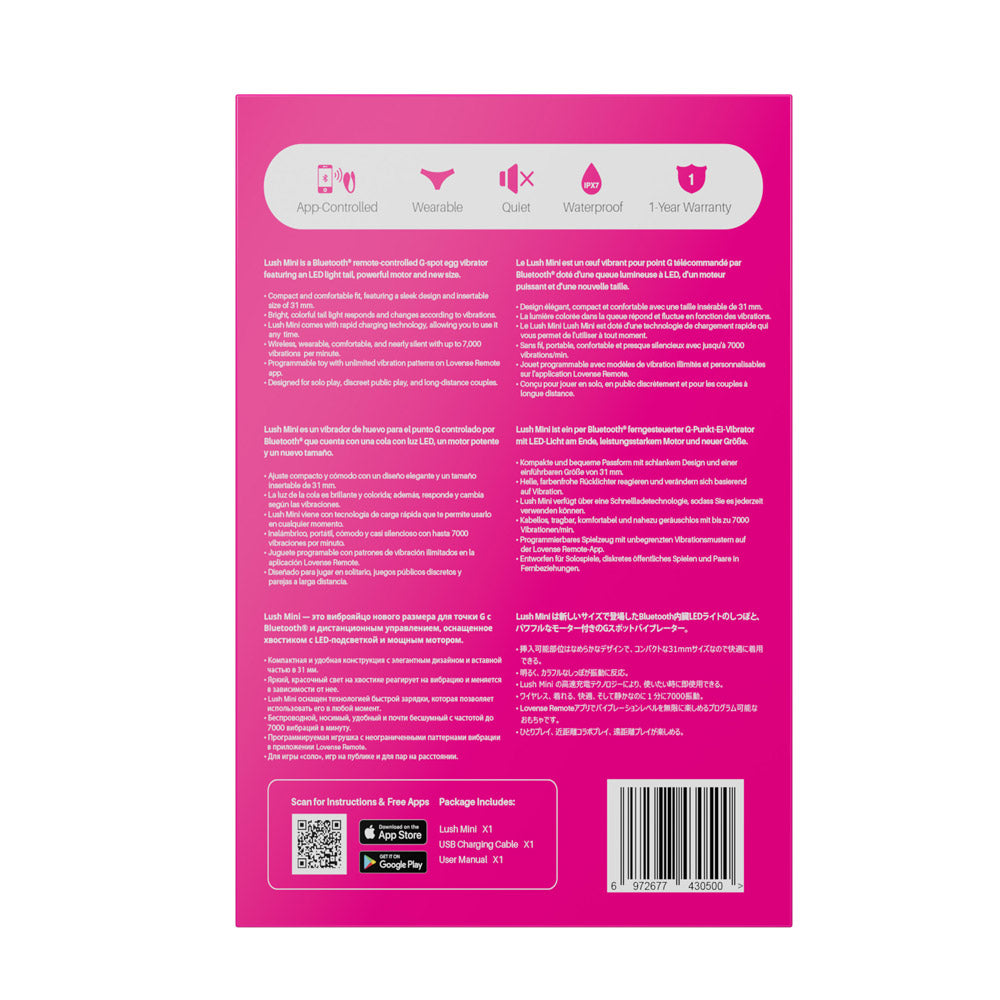 Lush Mini by Lovense - Lush Mini