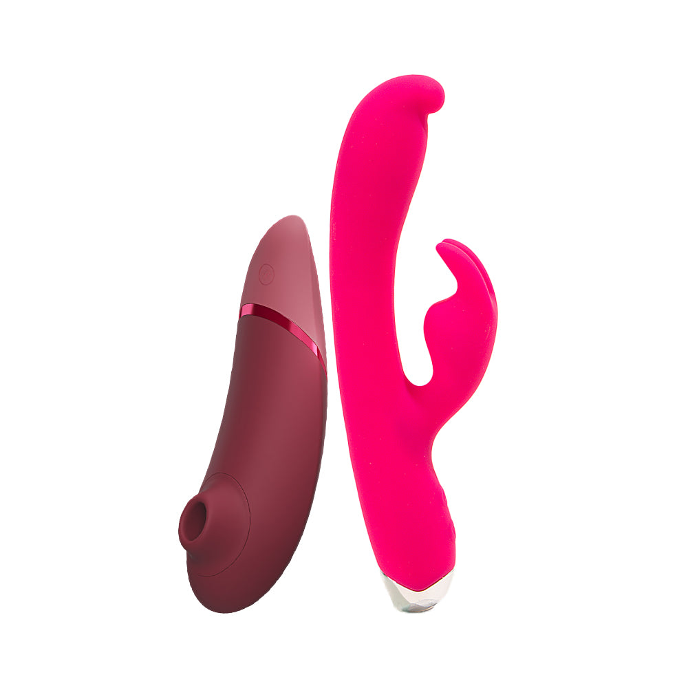 Pack Womanizer Next + Lapin Coquin - Bordeaux
