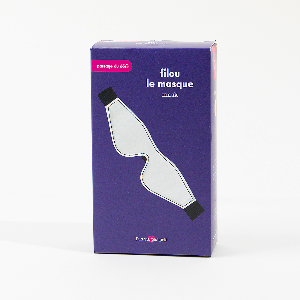 Masque Filou - Argent