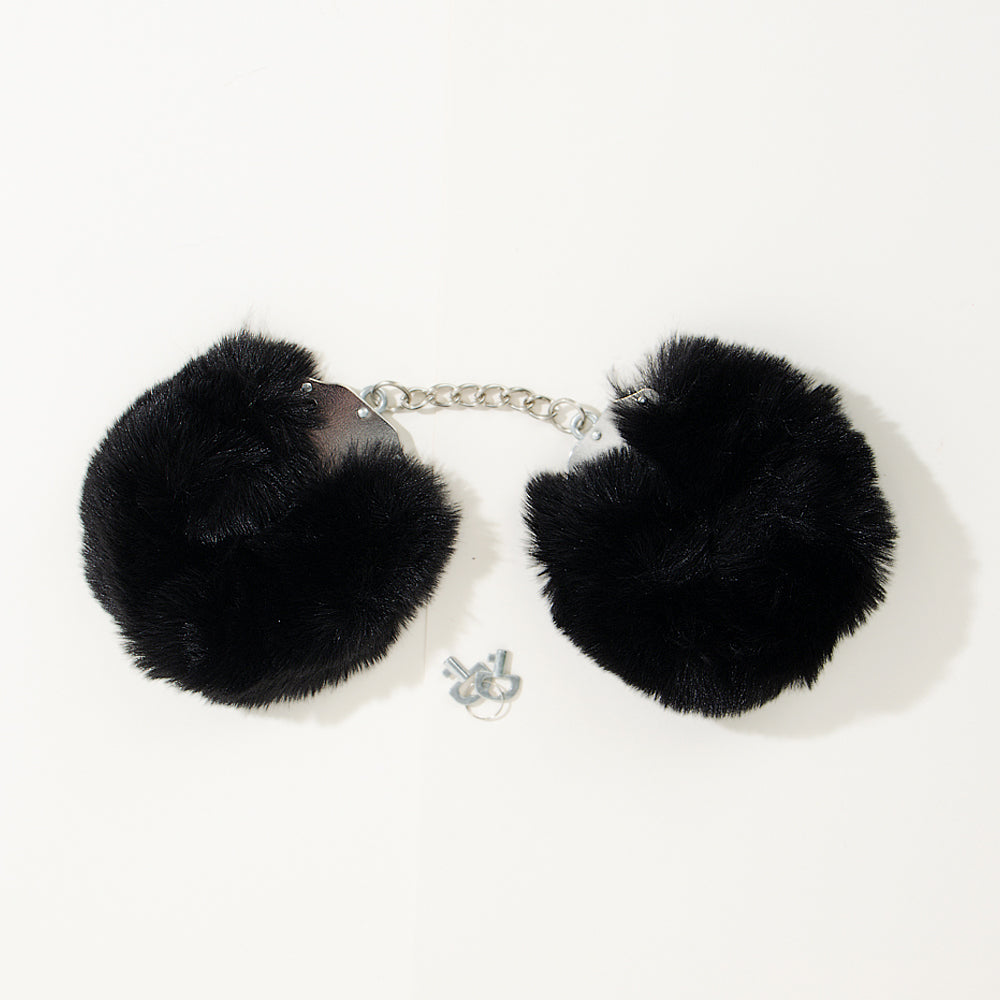 Soft Fur Handcuffs Passage du Désir - Noir