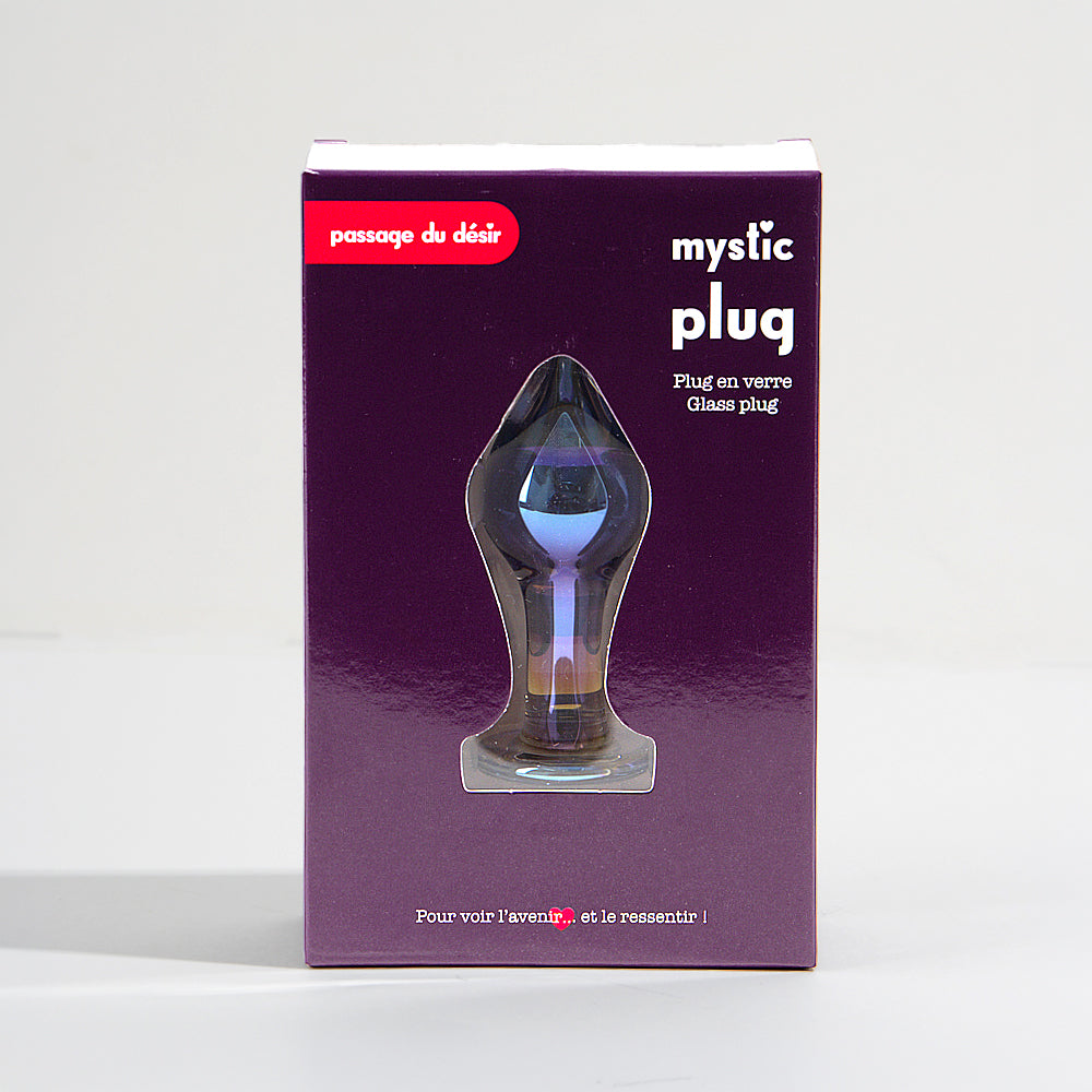 Plug Mystic en verre irisé Passage du Désir