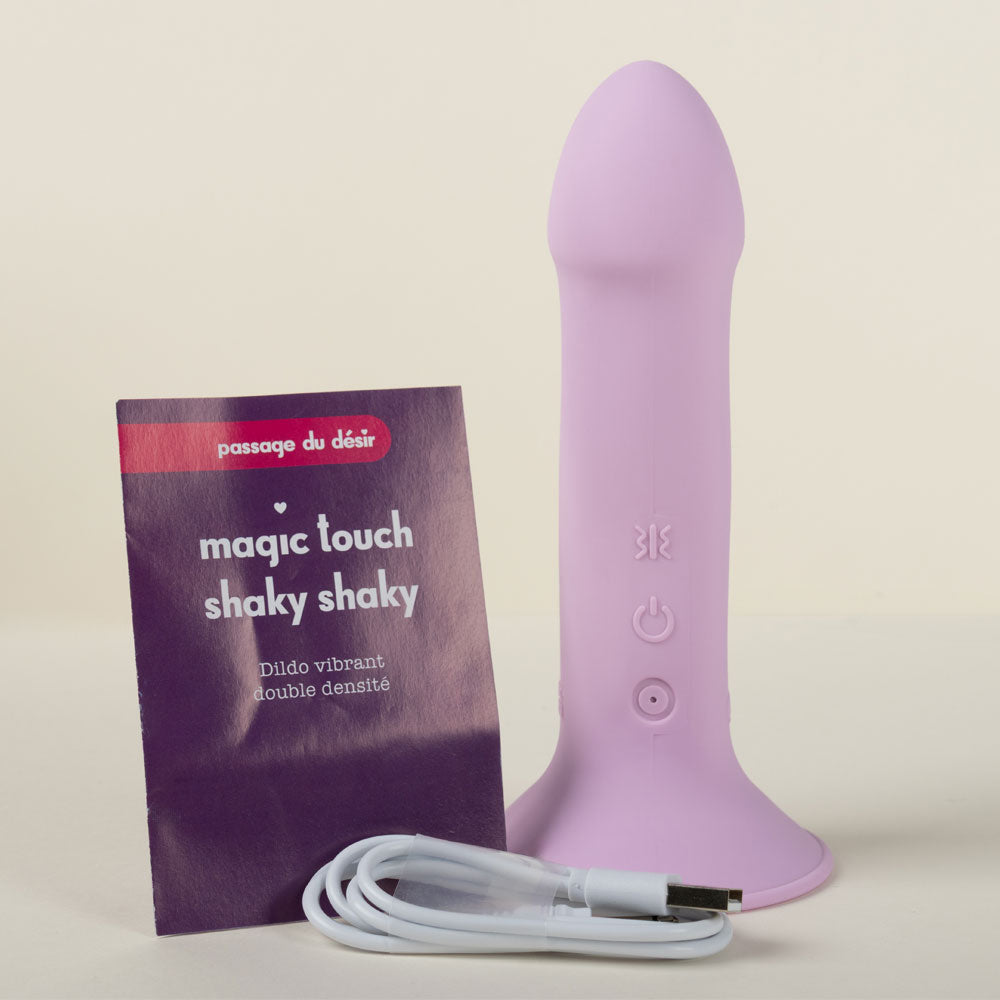 Magic Touch Shaky Shaky dildo vibrant - Dildo vibrant Shaky Shaky de Passage du Désir