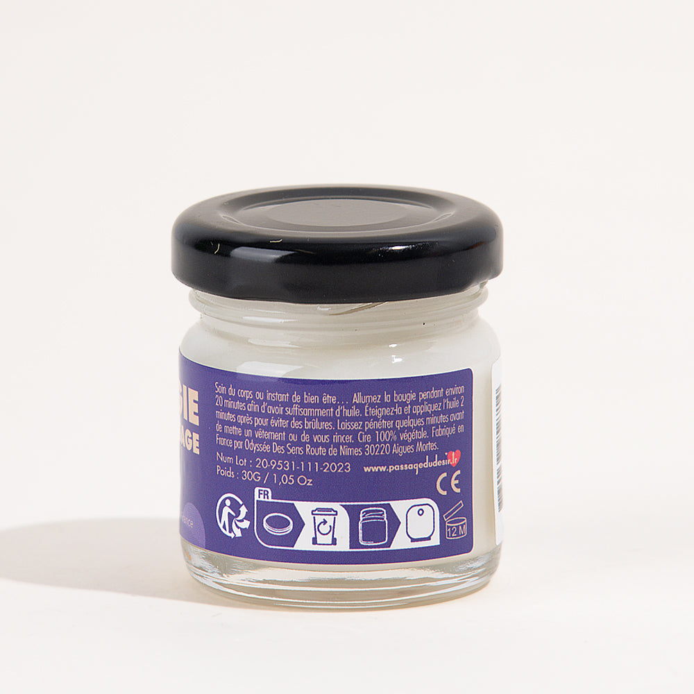 Mini massage candle - Rum