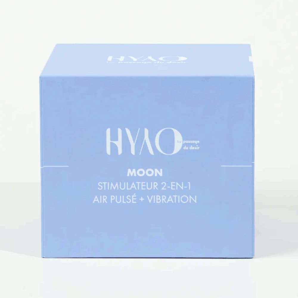 Moon 2-in-1 stimulator from HYYO - Blue