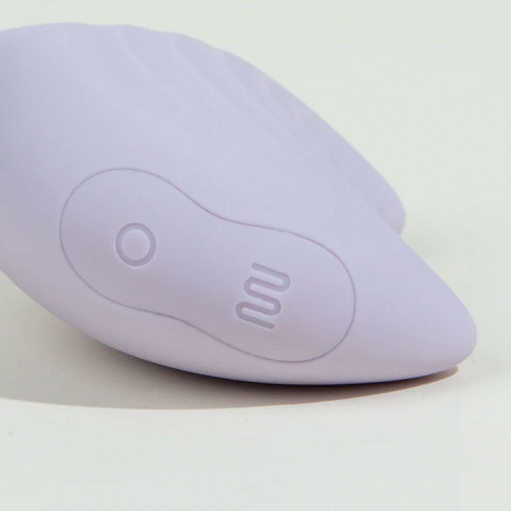 Moon 2-in-1 stimulator from HYYO - Lilac