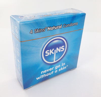 Préservatifs Skins x4 - Naturel