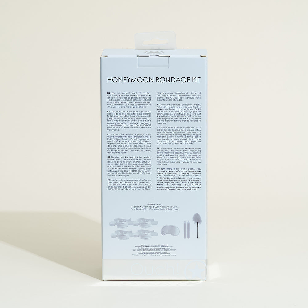 Coffret bondage lune de miel
