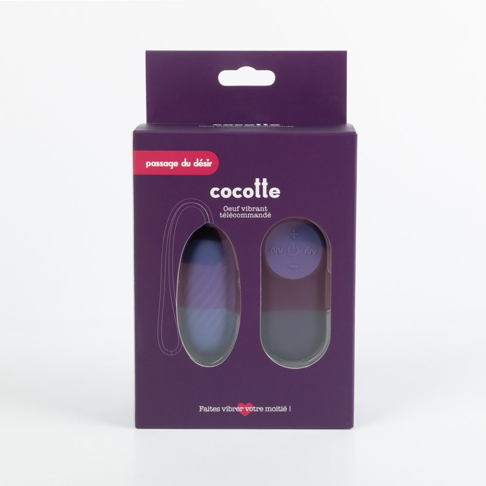 Cocotte - remote-controlled vibrating egg