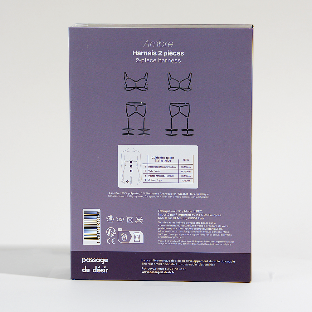 Ambre 2-Piece Harness