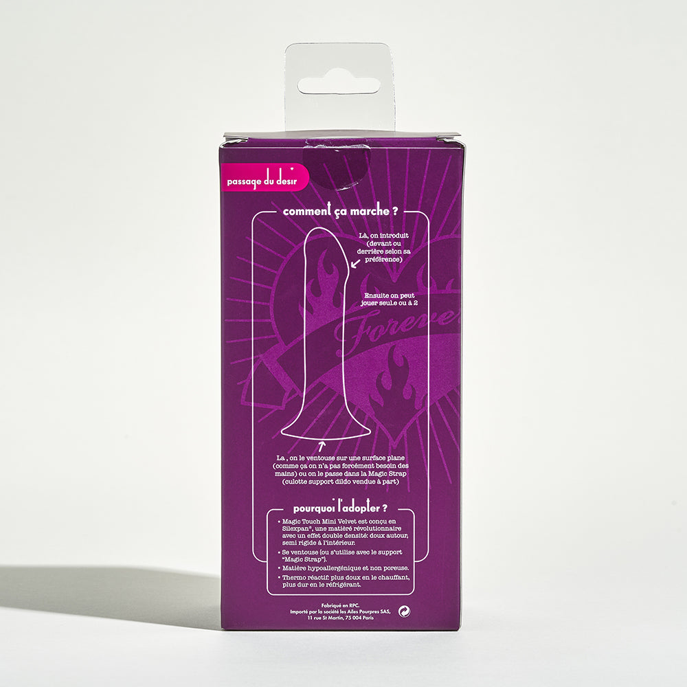 Magic Touch Mini Velvet dildo double densité - Magic Touch Mini Velvet Double Densité