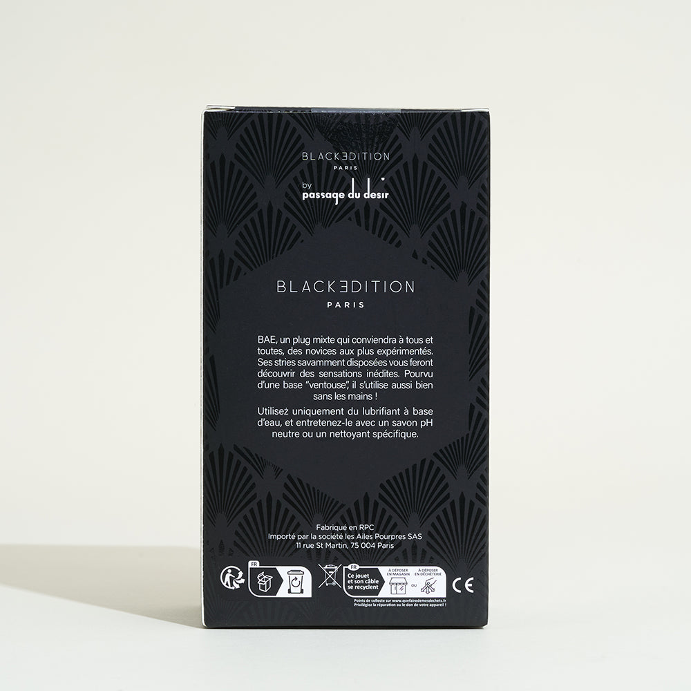 Plug silicone texturé BAË