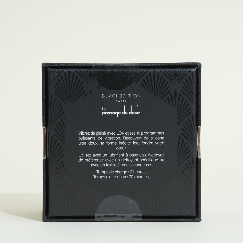 Galet vibrant cœur LÖV