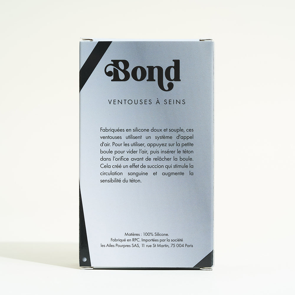 Bond breast suction cups