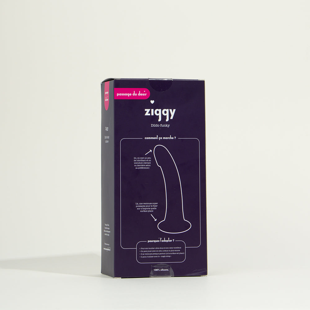 Funky suction cup dildo - Ziggy