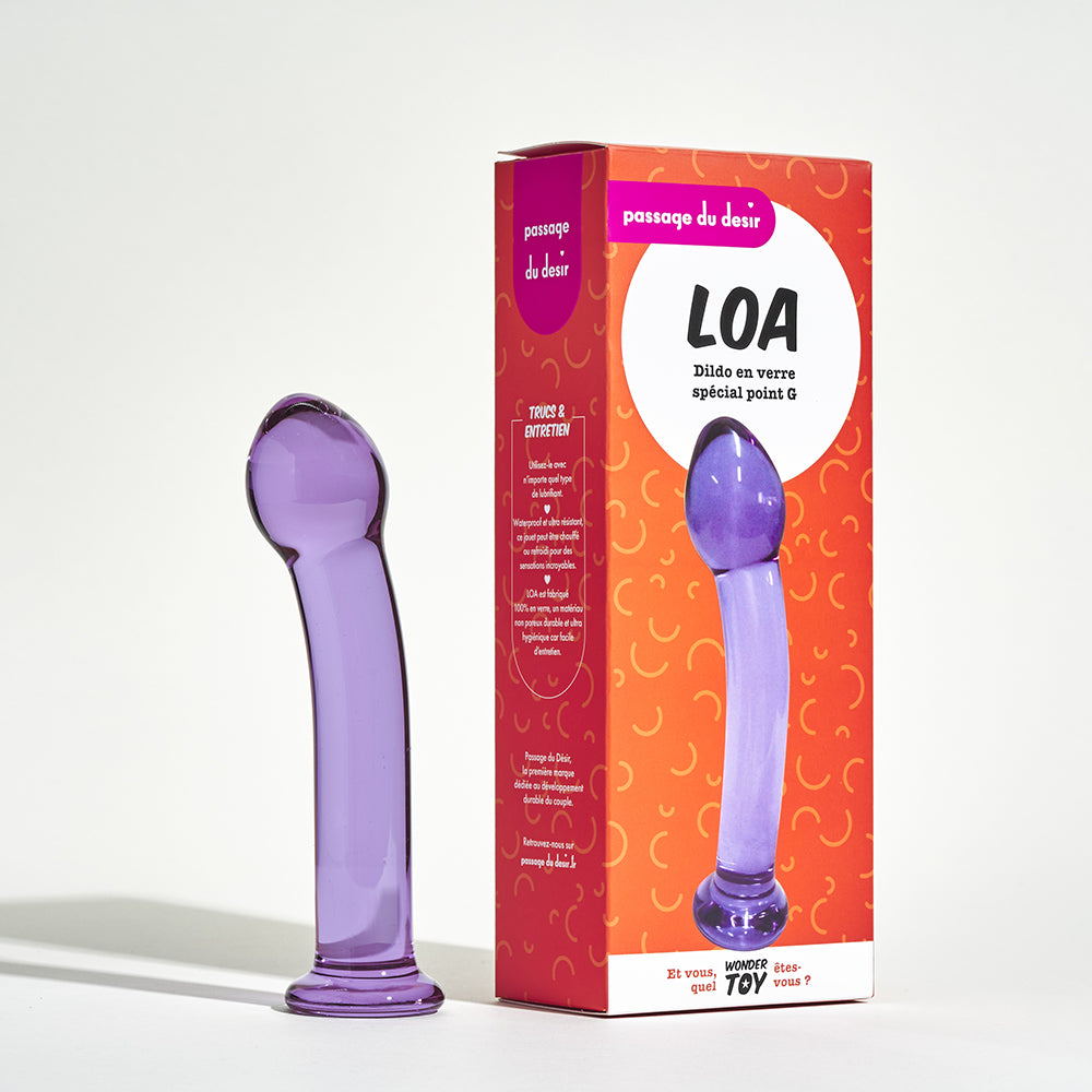 LOA dildo en verre Wondertoy